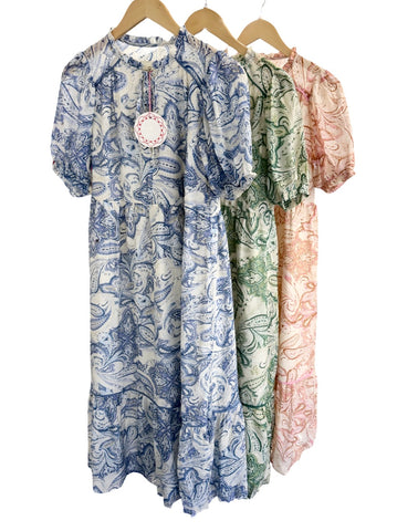 "Opal" Midi Dress, 3 colors - The Katie Grace Boutique