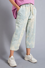 "Amber" Cropped  Wide Leg Jeans - The Katie Grace Boutique