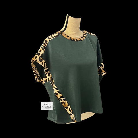 "Bambi" Butter Soft Leopard Top - The Katie Grace Boutique