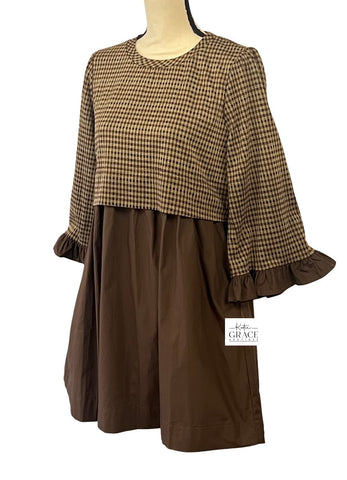 "Charlotte" Plaid Dress - The Katie Grace Boutique