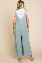 "Ashleigh" Linen Blend Jumpsuit, 3 colors - The Katie Grace Boutique