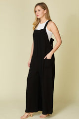 Restocked! "Gracen" Soft Cotton Jumpsuit - The Katie Grace Boutique