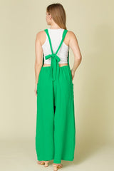 Restocked! "Gracen" Soft Cotton Jumpsuit - The Katie Grace Boutique