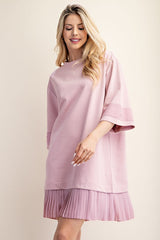 "Lily" Layered Look Dress - The Katie Grace Boutique