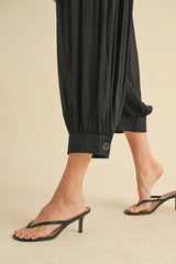 "Zuri" Pintuck Harem Panst, 2 colors - The Katie Grace Boutique