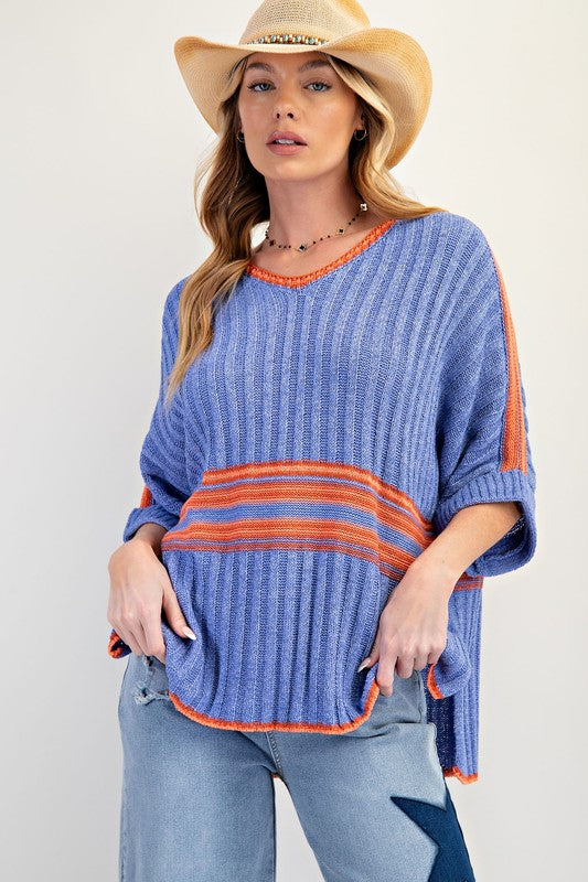 "Cassidy" Short Sleeve Sweater, 2 colors - The Katie Grace Boutique