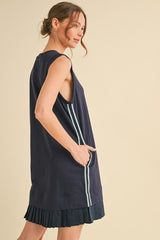 "Adelyn" Sleeveless Dress - The Katie Grace Boutique