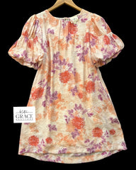 "Melanie" Floral Dress - The Katie Grace Boutique