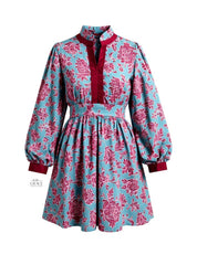 "Addison" Floral Dress - The Katie Grace Boutique