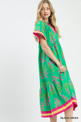 "Jessica" Midi Dress - The Katie Grace Boutique
