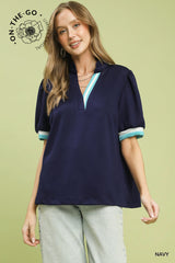 "Cate" Luxe Knit Top, 2 colors - The Katie Grace Boutique