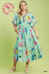 "Paris" Dolman Sleeve Dress