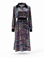 "Andrea" Midi Dress - The Katie Grace Boutique