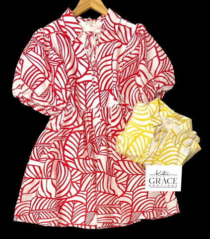 "Amelia" Collared Dress, 2 colors - The Katie Grace Boutique