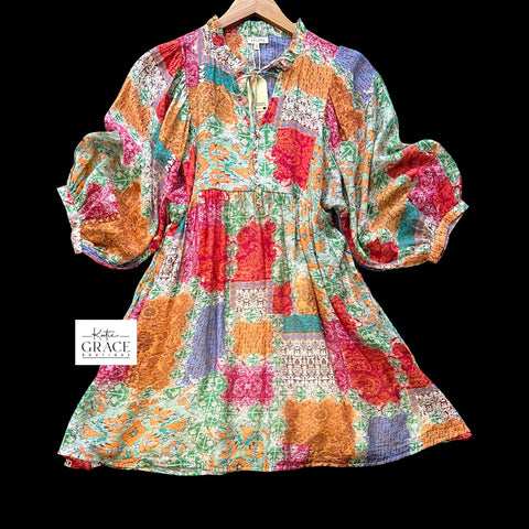 "Opal" Babydoll Dress - The Katie Grace Boutique