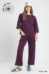 "Kelsey" Luxe Matching Separates, 4 colors - The Katie Grace Boutique