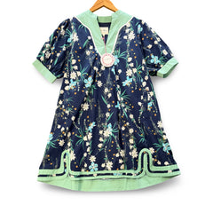 "Chloe" Floral Dress, S-2XL - The Katie Grace Boutique