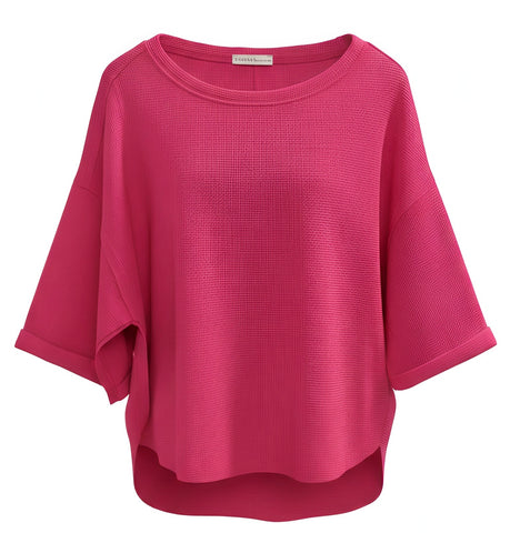 "Kindly" 3/4 Sleeve Top - The Katie Grace Boutique