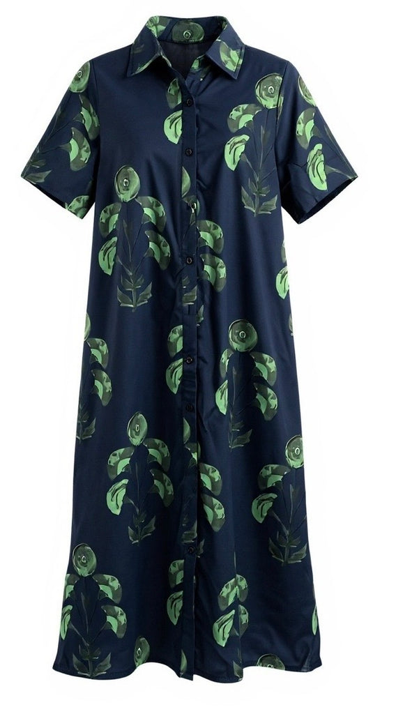 "Gwen" Midi Dress - The Katie Grace Boutique