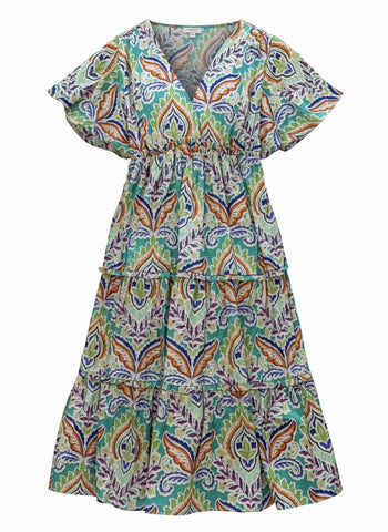 "Mila" Midi Dress - The Katie Grace Boutique