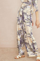 "Milani" Satin Pants - The Katie Grace Boutique