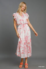 "Laura" Toile Dress - The Katie Grace Boutique