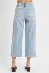 "Leesha" Cropped Jeans - The Katie Grace Boutique