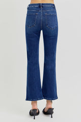 "Tania" Cropped Bootcut Jeans - The Katie Grace Boutique