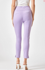 Now in Navy! “Lisette" Tummy Control Pants - The Katie Grace Boutique