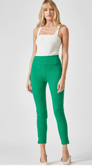 Now in Navy! “Lisette" Tummy Control Pants - The Katie Grace Boutique