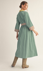 "Stacia" Midi Dress - The Katie Grace Boutique