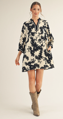 "Vera" Shift Dress - The Katie Grace Boutique