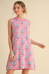 "Selena" Knit Shift Dress, 2 colors - The Katie Grace Boutique