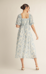 "Anna" Floral Dress - The Katie Grace Boutique