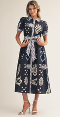 "Jolie" Midi Dress - The Katie Grace Boutique