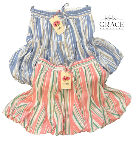 SALE! "Cleo" Balloon Hem Mini Skirt - The Katie Grace Boutique