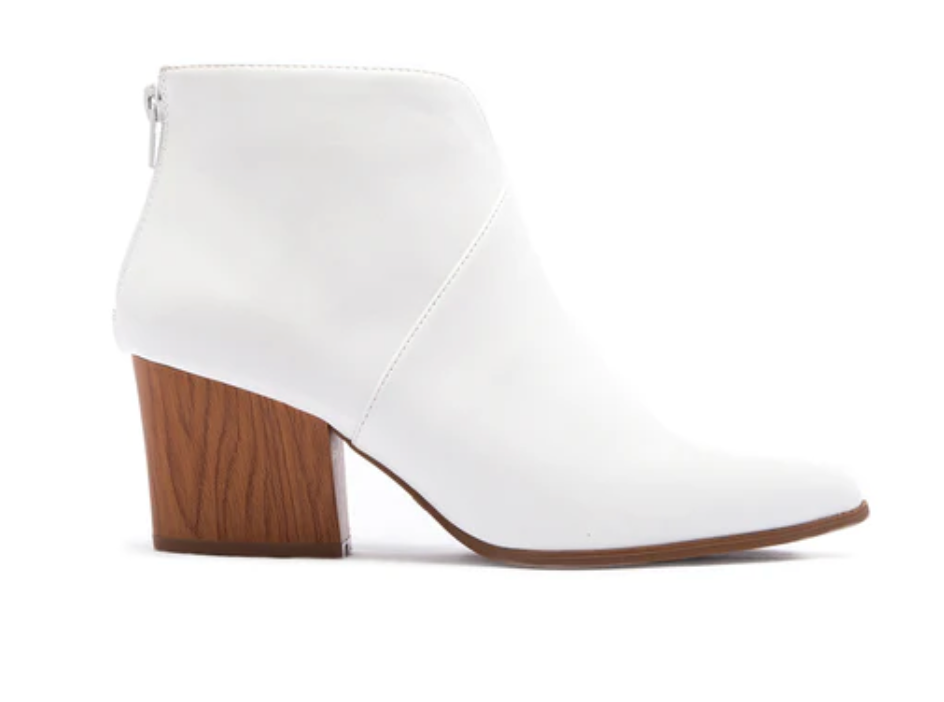 Front Slit Bootie - The Katie Grace Boutique