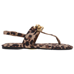 "Lulu" Leopard Sandal - The Katie Grace Boutique