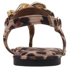 "Lulu" Leopard Sandal - The Katie Grace Boutique